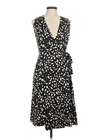 Pre-owned Nordstrom Signature Cocktail Dress In Black