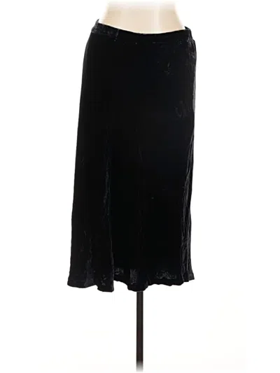 Pre-owned Nordstrom Signature Formal Skirt In Black