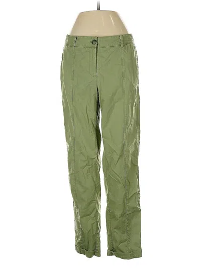 Pre-owned Nordstrom Signature Khaki Pant In Green