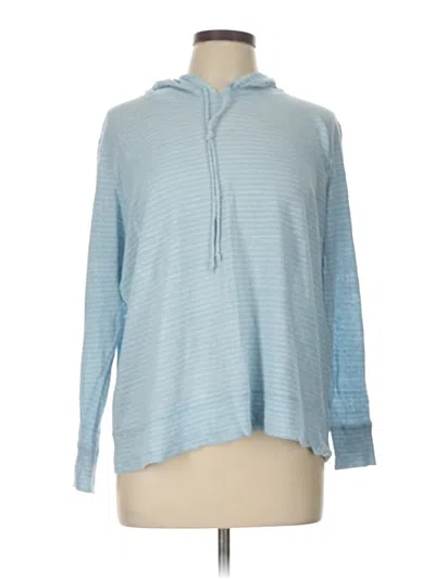 Pre-owned Nordstrom Signature Pullover Sweater In Blue