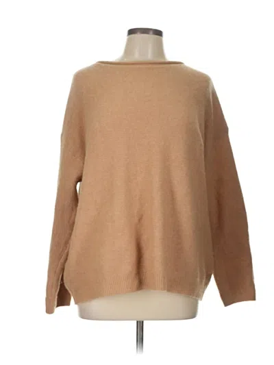 Pre-owned Nordstrom Signature Pullover Sweater In Brown