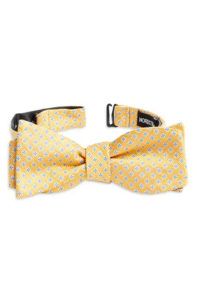 Nordstrom Silk Bowtie In Yellow