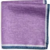 Nordstrom Silk Pocket Square In Purple
