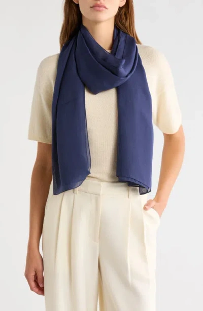 Nordstrom Silk Scarf In Red