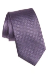 Nordstrom Silk Tie In Purple