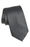 Nordstrom Silk Tie In Black