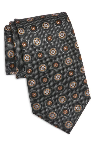 Nordstrom Silk Tie In Black