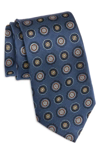 Nordstrom Silk Tie In Navy
