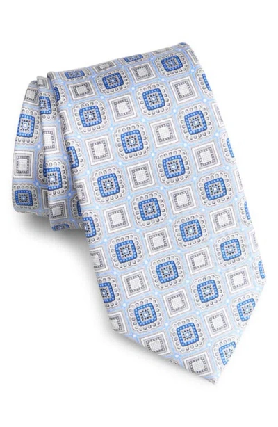 Nordstrom Silk Tie In White