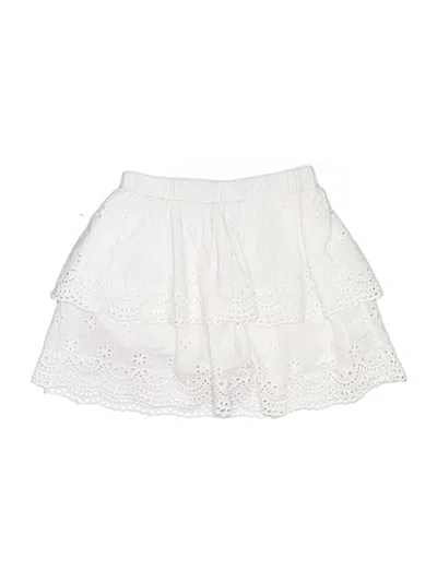 Pre-owned Nordstrom Kids' Skirt In Ivory
