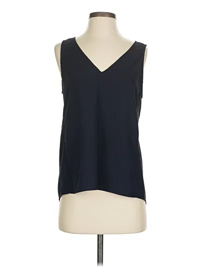 Pre-owned Nordstrom Sleeveless Blouse In Black