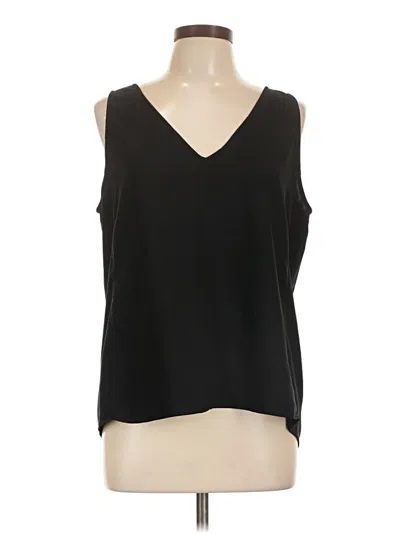 Pre-owned Nordstrom Sleeveless Blouse In Black