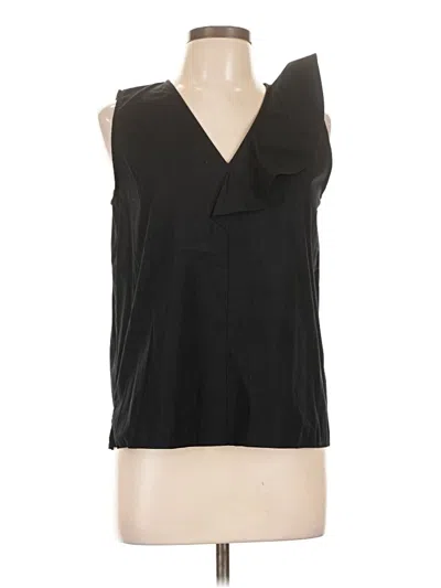 Pre-owned Nordstrom Sleeveless Blouse In Black