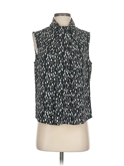 Pre-owned Nordstrom Sleeveless Blouse In Blue