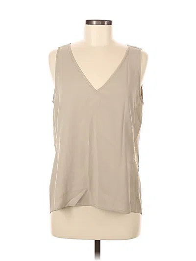 Pre-owned Nordstrom Sleeveless Blouse In Gray