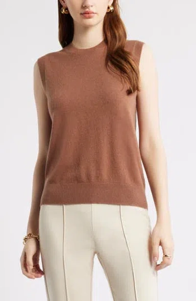 Nordstrom Sleeveless Cashmere Sweater