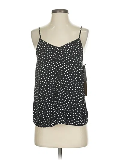 Pre-owned Nordstrom Sleeveless Top Black Sweetheart Neckline Tops