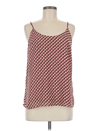 Pre-owned Nordstrom Sleeveless Top Red Square Neckline Tops