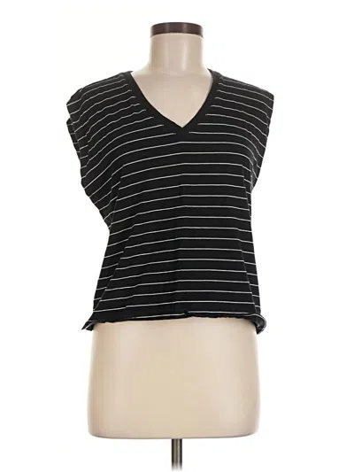 Pre-owned Nordstrom Sleeveless T-shirt In Black