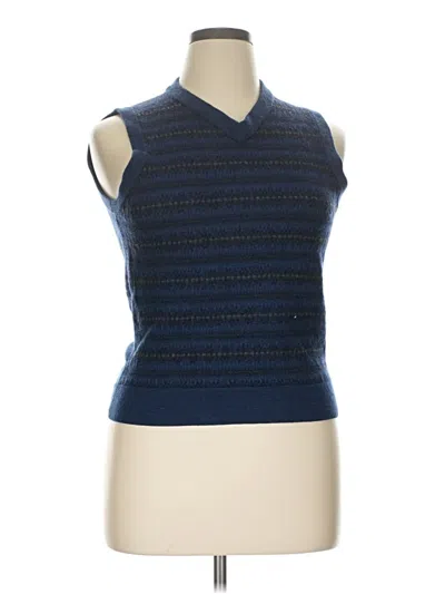 Pre-owned Nordstrom Sleeveless T-shirt In Blue