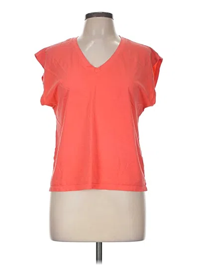 Pre-owned Nordstrom Sleeveless T-shirt In Orange