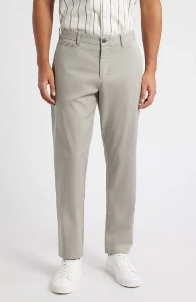 Nordstrom Slim Cotton Stretch Twill Chinos In Grey Earl