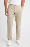 Nordstrom Slim Cotton Stretch Twill Chinos In Tan Cobblestone