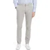 Nordstrom Athletic Fit Coolmax® Flat Front Performance Chino Pants In Grey Opal Heather