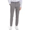 Nordstrom Athletic Fit Coolmax® Flat Front Performance Chino Pants In Grey Tornado Heather