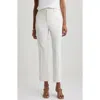 Nordstrom Slim Fit Crop Pants In Ivory Tofu