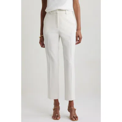 Nordstrom Slim Fit Crop Pants In Ivory Tofu