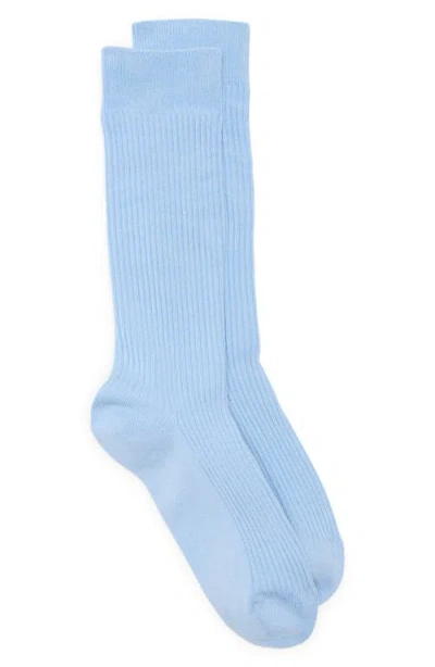 Nordstrom Slouch Dress Socks In Blue