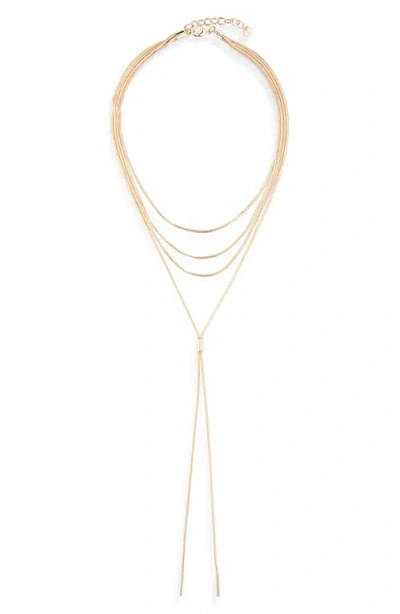 Nordstrom Snake Chain Layered Y-necklace