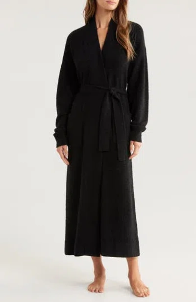 Nordstrom So Soft Robe In Black