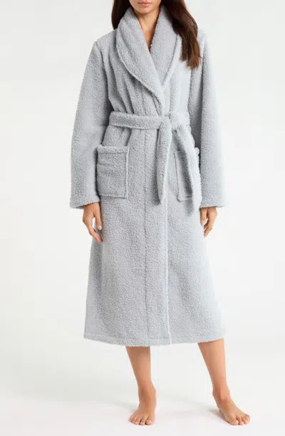 Nordstrom Soft Plush Robe In Gray