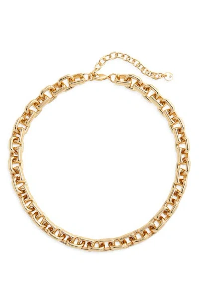 Nordstrom Soft Square Link Chain Necklace