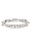 Nordstrom Soft Square Link Stretch Bracelet