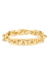 Nordstrom Soft Square Link Stretch Bracelet