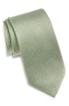 Nordstrom Solid Silk Tie In Green