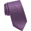 Nordstrom Solid Silk Tie In Purple