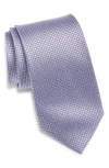 Nordstrom Solid Silk Tie In Purple