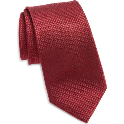 Nordstrom Solid Silk Tie In Gold