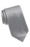 Nordstrom Morton Silk Tie In Gray