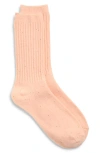 Nordstrom Sparkle Crew Socks In Orange