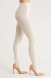 Nordstrom Sparkle Rib Tights In White