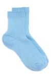 Nordstrom Sparkle Sheer Rib Quarter Socks
