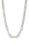 Nordstrom Square Mariner Link Necklace In Metallic