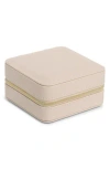 Nordstrom Square Zip Jewelry Box In Brown
