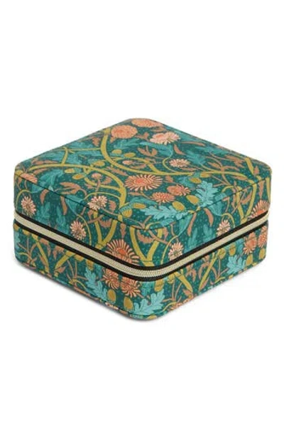Nordstrom Square Zip Jewelry Box In Green