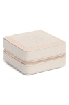 Nordstrom Square Zip Jewelry Box In White
